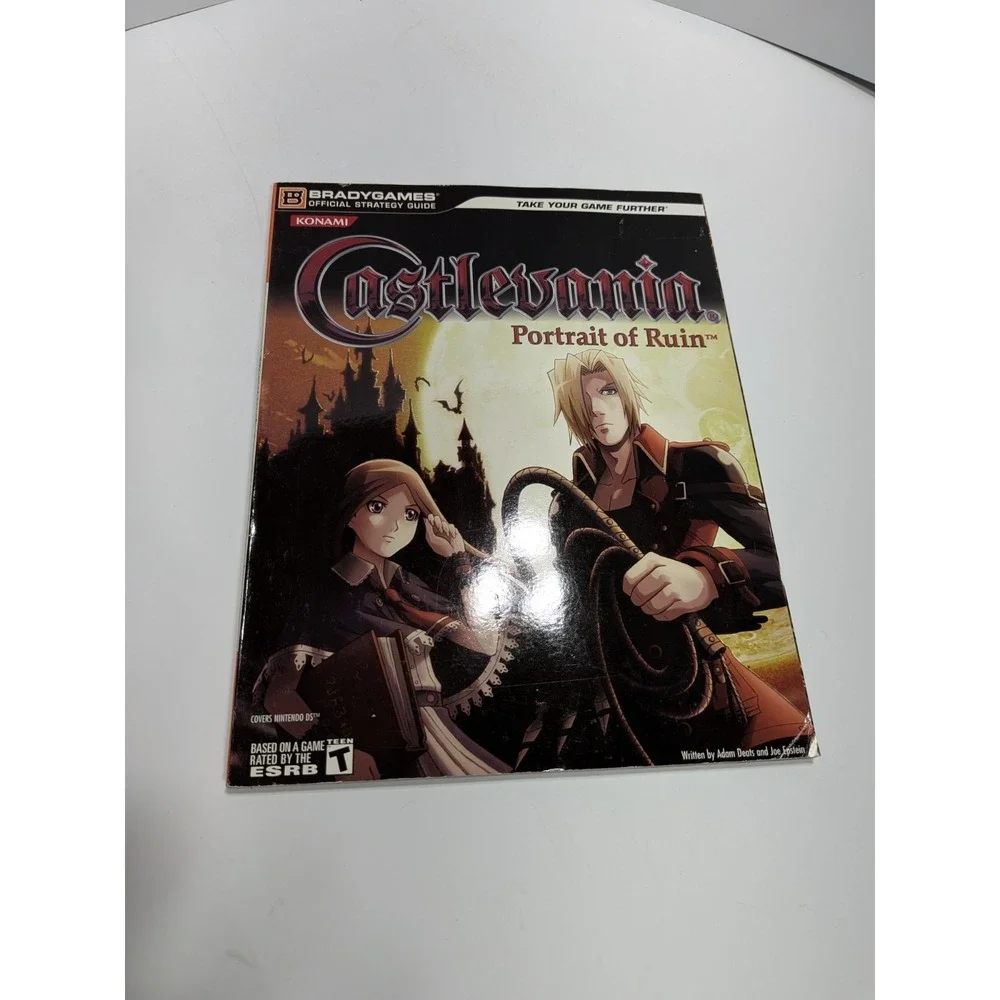 Castlevania Portrait‎ of Ruin Official Strategy Guide BradyGames Nintendo DS